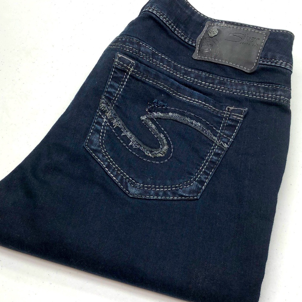 Womens Silver SUKI HIGH SKINNY Jeans 29x31
